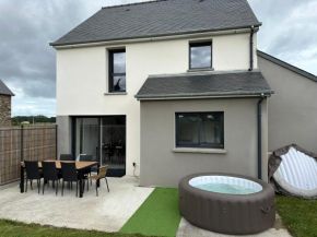 Nouveau! Maison avec Jacuzzi 1-8 pers à 10 mn de st Malo